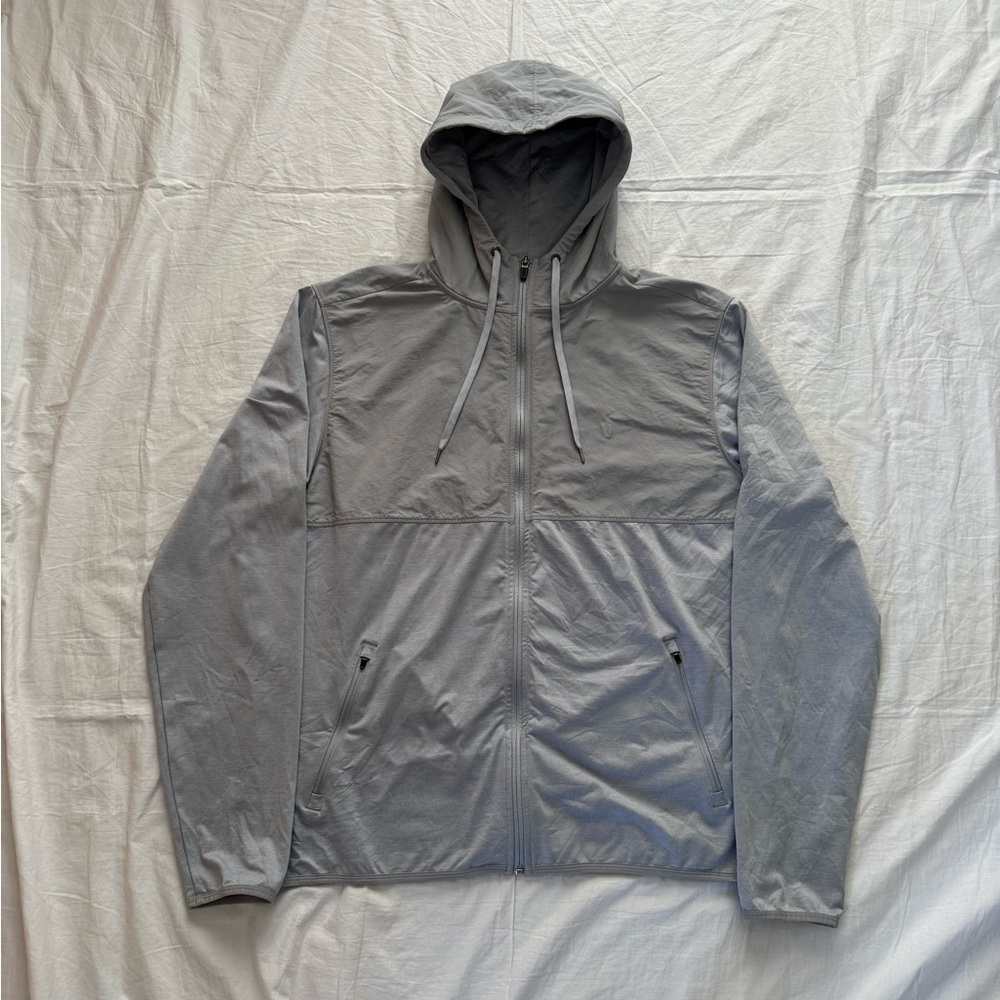 Vuori grey Sunday Element hoodie jacket Mens XL